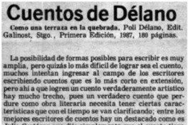 Cuentos de Délano