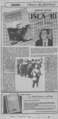 Libros del Domingo  [artículo].