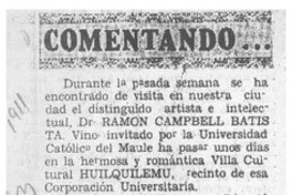 Comentando --  [artículo] A. P.