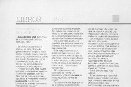 Una ciencia del ser  [artículo] Humberto Giannini.