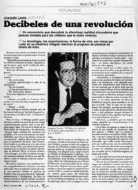 Decibeles de una revolución