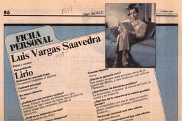 Luis Vargas Saavedra