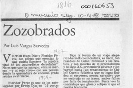 Zozobrados  [artículo] Luis Vargas Saavedra.