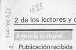 Publicación recibida