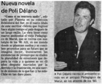 Nueva novela de Poli Délano