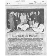 Recordando isla Dawson  [artículo].
