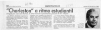 "Charleston" a ritmo estudiantil  [artículo].