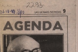Agenda  [artículo].