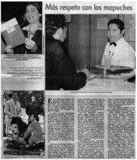 Más respeto con los mapuches
