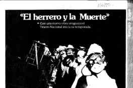 "El herrero y la muerte"  [artículo] Sergio Palacios.