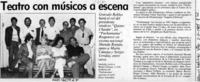 Teatro con músicos a escena  [artículo].