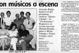 Teatro con músicos a escena  [artículo].