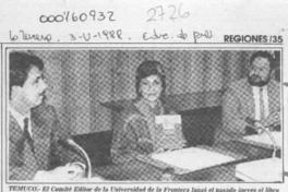 Libro relata rebeliones araucanas del siglo XVIII  [artículo] Arturo Zúñiga.