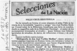 Selecciones de La Nación  [artículo] Alone.