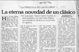 La eterna novedad de un clásico  [artículo] AM