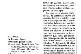 La Nona  [artículo].