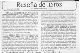 Reseña de libros