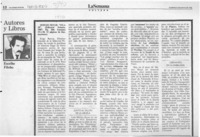 Autores y libros  [artículo] Filebo.