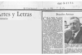 Braulio Arenas  [artículo].