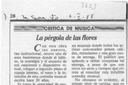 La Pérgola de las flores