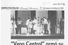 "Vega Central" armó su fiesta en el California  [artículo].