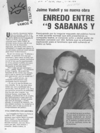 Enredo entre "9 sábanas y media"