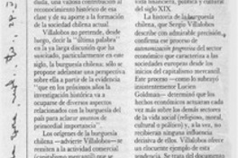 La burguesía chilena