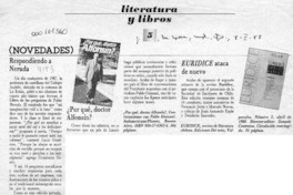 Respondiendo a Neruda  [artículo].