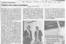 Primera obra sobre prototipos  [artículo].
