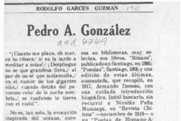Pedro A. González