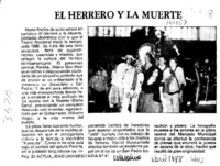 El Herrero y la muerte  [artículo].