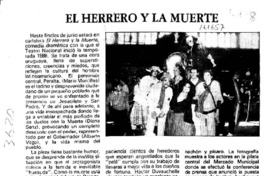 El Herrero y la muerte  [artículo].