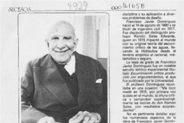 Francisco Javier Domínguez un maestro inolvidable  [artículo].