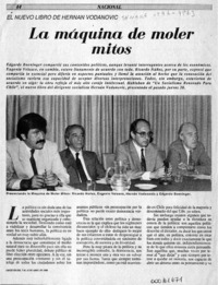 La máquina de moler mitos  [artículo] A. B.