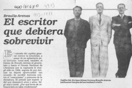 El escritor que debiera sobrevivir  [artículo] Enrique Lihn.