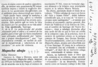 Mapocho abajo  [artículo] Gustavo Olate y Herrera.