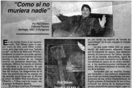 "Como si no muriera nadie"