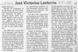 José Victorino Lastarria