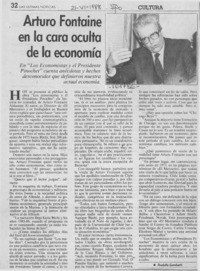 Arturo Fontaine en la cara oculta de la economía
