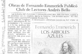 Obras de Fernando Emmerich publicó club de lectores Andrés Bello