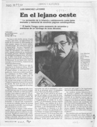 En el lejano oeste  [artículo] Jaime Quezada.