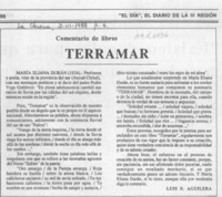 Terramar  [artículo] Luis E. Aguilera.