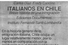 Italianos en Chile