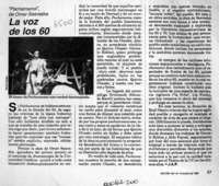 La voz de los 60