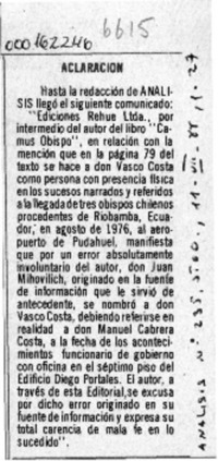 Aclaración  [artículo].