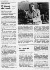 El acoso del miedo  [artículo] C. L.