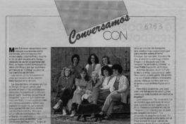 Malu Sierra, sueños con Lola Hoffman  [artículo] Sylvia Ríos.