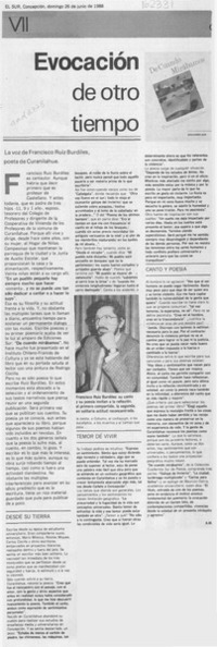 Evocación de otro tiempo