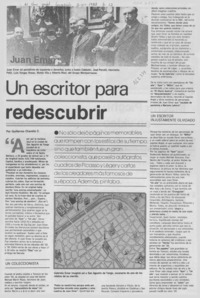 Un escritor para redescubrir