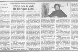 Envío por la vida de Enrique Lihn  [artículo] Mario Valdovinos.